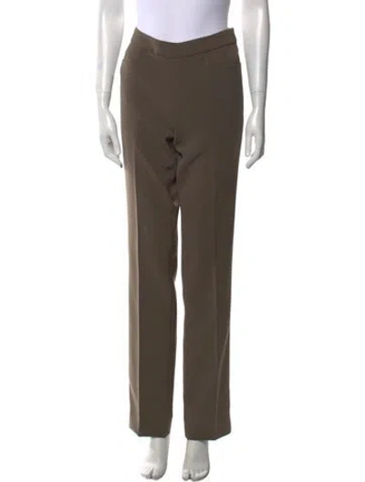 Pre-owned Etcetera Straight Leg Pants In Green