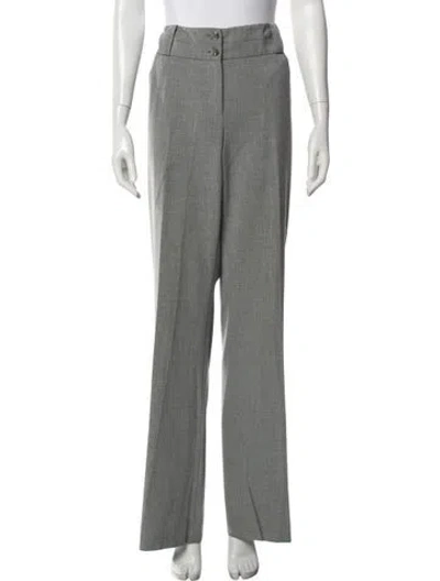 Pre-owned Etcetera Straight Leg Pants In Grey