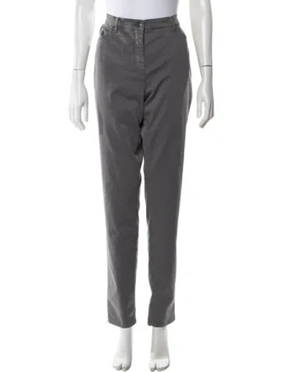 Pre-owned Etcetera Straight Leg Pants In Grey