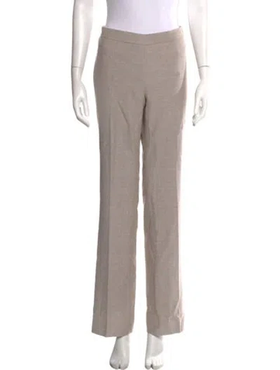 Pre-owned Etcetera Straight Leg Pants In Neutrals
