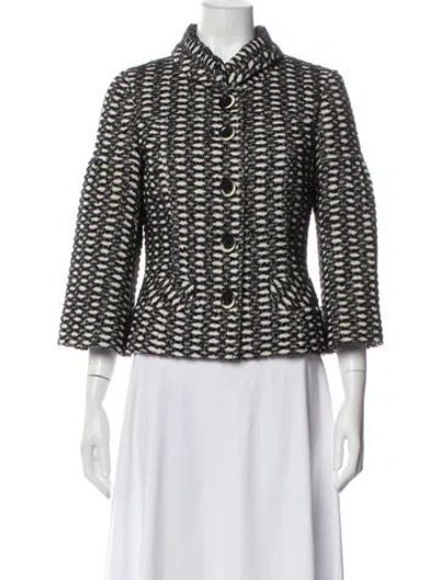 Pre-owned Etcetera Striped Evening Jacket In Multi