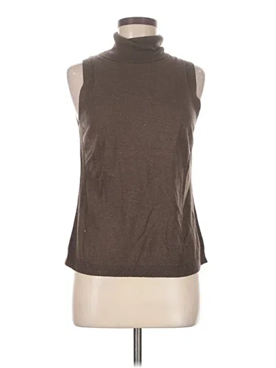 Pre-owned Etcetera Sweater Vest In Brown