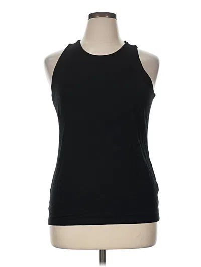 Pre-owned Etcetera Tank Top Black Halter Neckline Tops