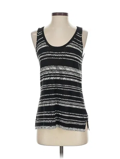 Pre-owned Etcetera Tank Top Black Strapless Neckline Tops