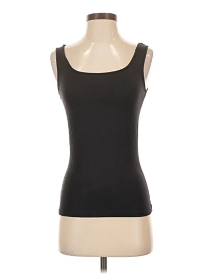 Pre-owned Etcetera Tank Top Black Strapless Neckline Tops