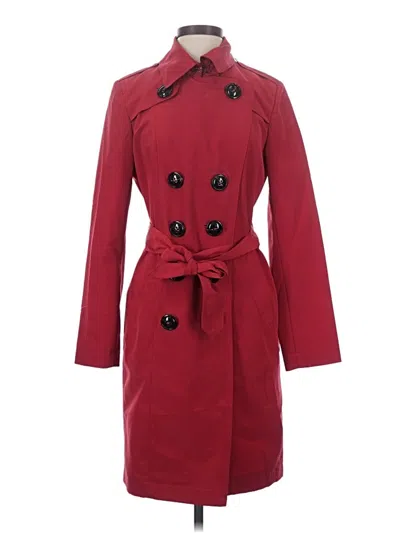 Pre-owned Etcetera Trenchcoat In Red