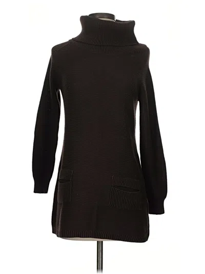 Pre-owned Etcetera Turtleneck Sweater In Black