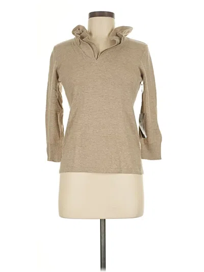 Pre-owned Etcetera Turtleneck Sweater In Brown