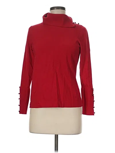 Pre-owned Etcetera Turtleneck Sweater In Red