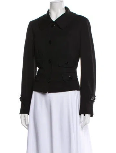 Pre-owned Etcetera Utility Jacket In Black