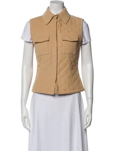 Pre-owned Etcetera Vest In Neutral