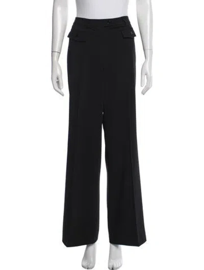 Pre-owned Etcetera Wide Leg Pants In Black