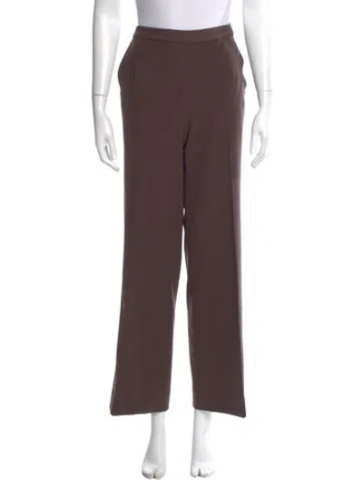 Pre-owned Etcetera Wide Leg Pants In Brown