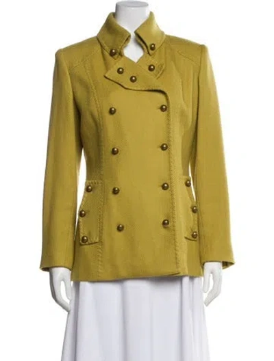 Pre-owned Etcetera Wool Blazer In Green