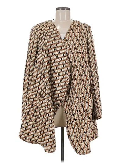 Pre-owned Etcetera Wool Blazer Jacket In Gold