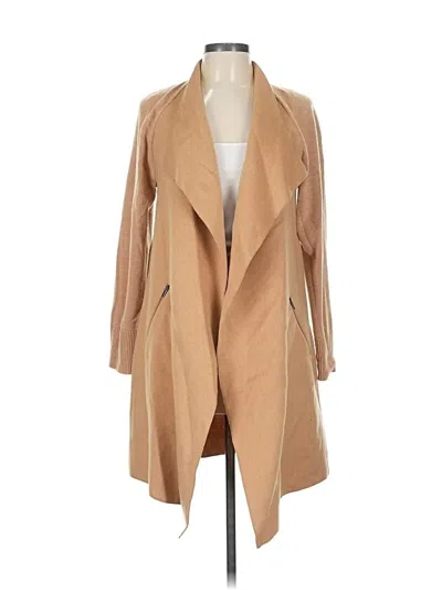 Pre-owned Etcetera Wool Cardigan Sweater In Brown