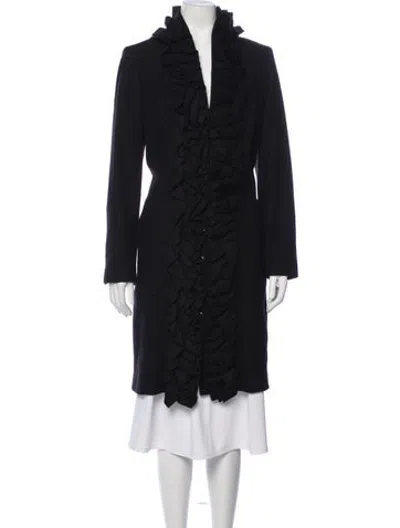 Pre-owned Etcetera Wool Coat In Blue