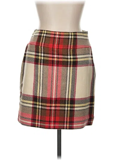 Pre-owned Etcetera Wool Skirt In Tan