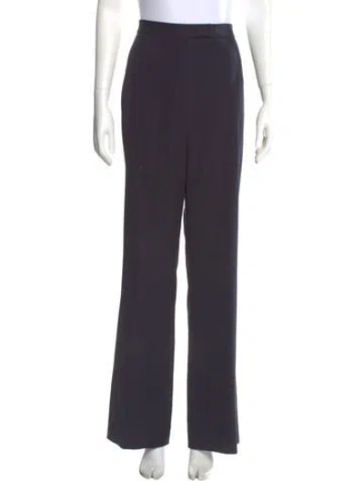 Pre-owned Etcetera Wool Wide Leg Pants In Gray