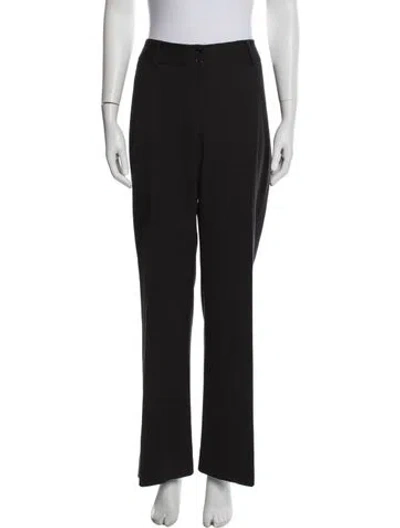 Pre-owned Etcetera Wool Wide Leg Pants In Gray