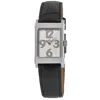 Eterna 1935 Silver Diamond Dial Leather Strap Women's Watch 8790.41.14.1156 In Silver