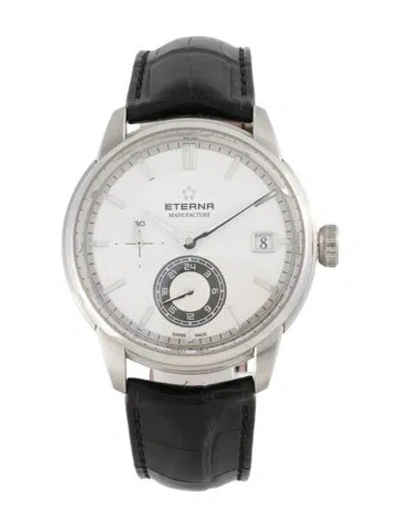 Pre-owned Eterna Adventic Gmt Watch In Multicolor