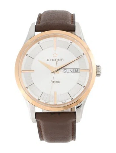 Pre-owned Eterna Artena Watch In Multicolor