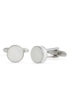 Eterna Ollie Cuff Links In Metallic