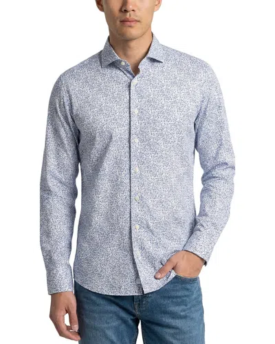 Eterna Twill Shirt In Blue
