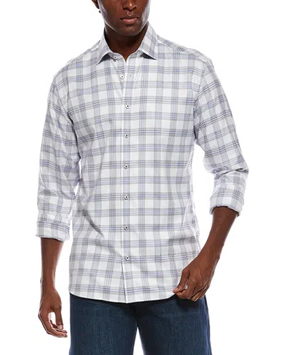 Eterna Twill Shirt In Purple