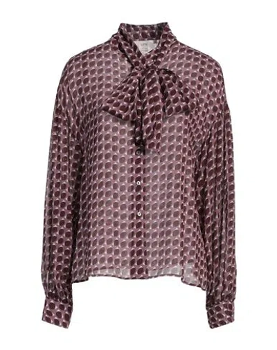 Eterna Woman Shirt Mauve Size 8 Viscose In Purple