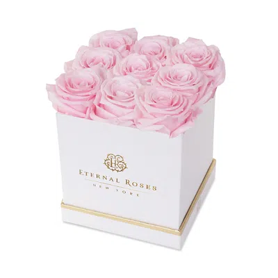 Eternal Roses Lennox Large Gift Box In Blush