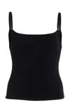 Éterne Stretch-modal Jersey Tank In Black