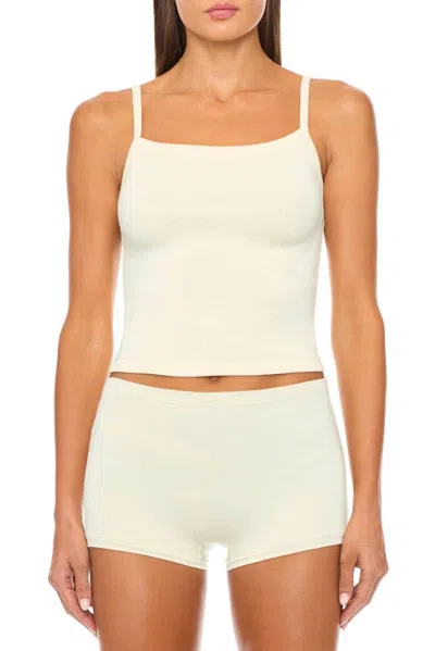 Éterne 90's Tank Top In Cream In Neutral