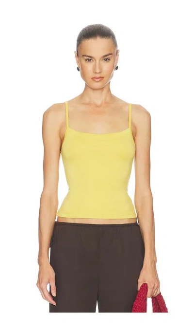 Éterne 90's Tank Top In Yellow