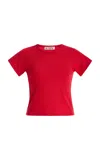 Éterne Baby Ribbed T-shirt In Red