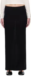 Éterne Black Emma Maxi Skirt In Black