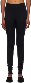 ÉTERNE BLACK HIGH RISE LEGGINGS