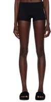 Éterne Black High Waisted Boy Shorts