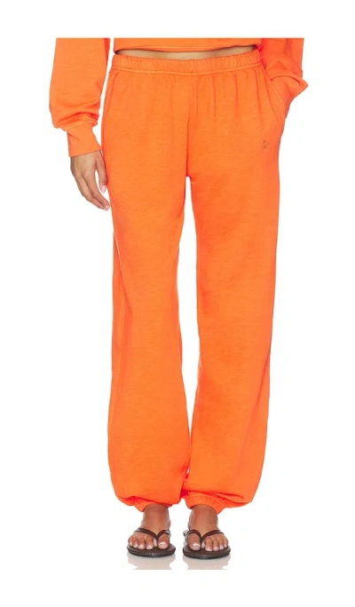 Éterne Boyfriend Pocket Sweatpant In Orange