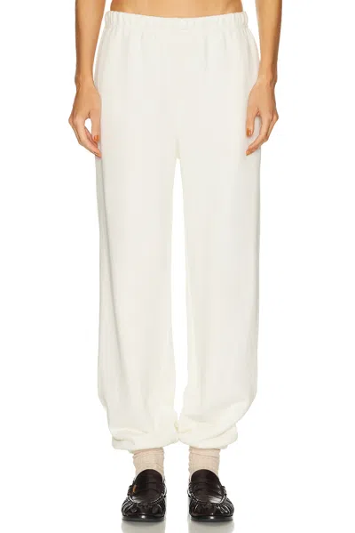 Éterne Boyfriend Pocket Sweatpant In White