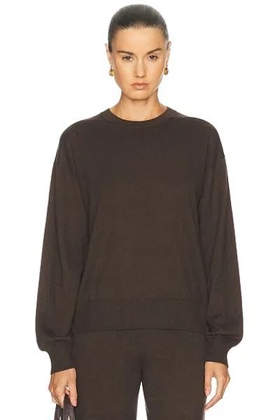 Éterne Brock Cotton Cashmere Sweater In Mushroom