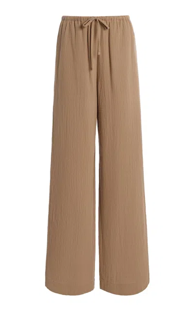 Éterne Brody Cotton Pants In Brown