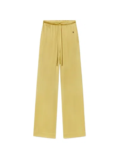 Éterne Brody Drawstring Trousers In Yellow