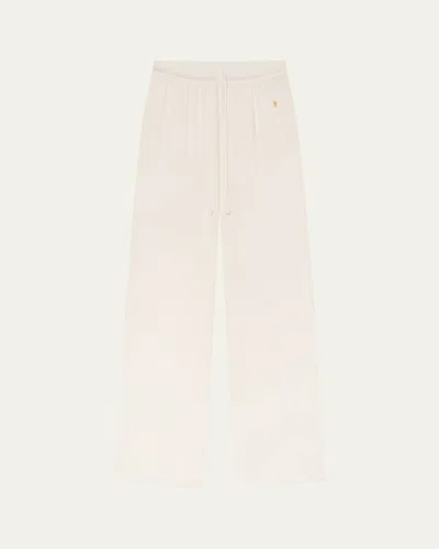 Éterne Brody Gauze Drawstring Pants In Neutral