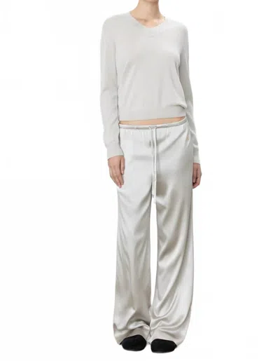 Éterne Brody Pant In Dove In White