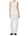 Éterne Brody Straight Pant In Ivory In Neutral
