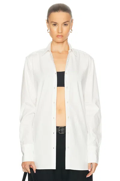 Éterne Button Down Shirt In White