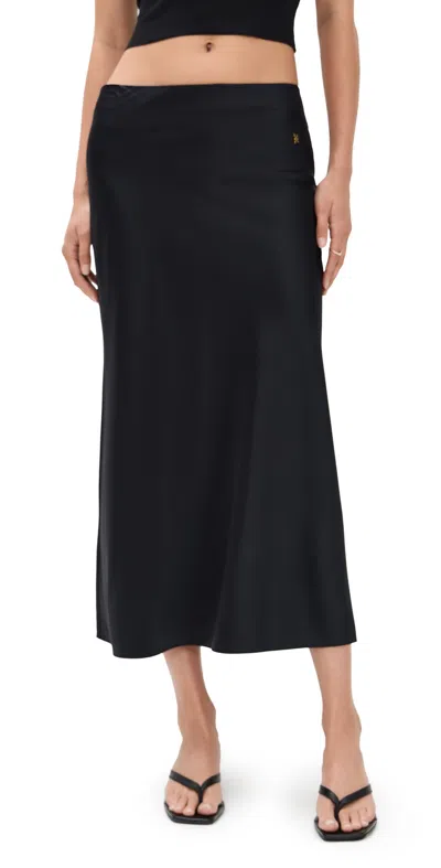 Éterne Camila Midi Skirt Black