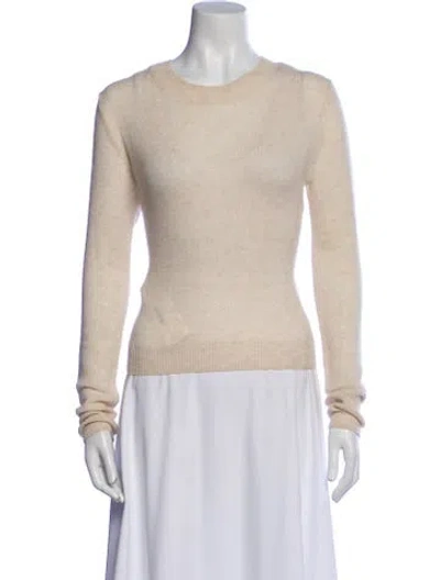 Pre-owned Éterne Cashmere Crew Neck Sweater In Neutral